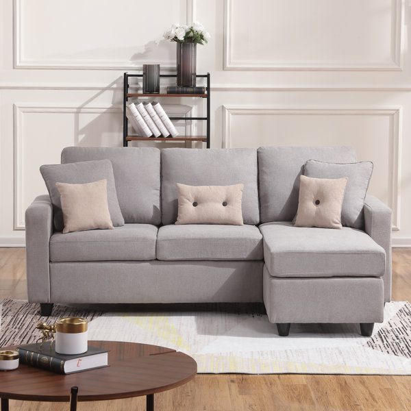Chaise Sofa With Ottoman Wayfair