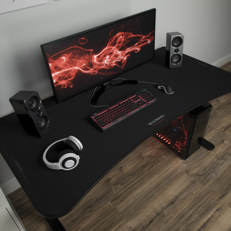 led lights computer desk