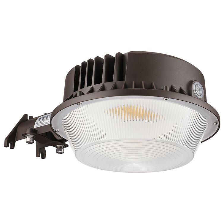 4,500 Lumens LED Street Road Lamp Barn Light Dusk to Dawn 50W 55LEDs Waterproof 