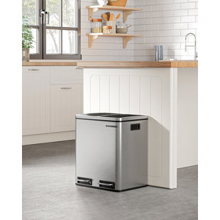 Kitchen Bins - Recycling, Motion Sensor & More You'll Love | Wayfair.co.uk