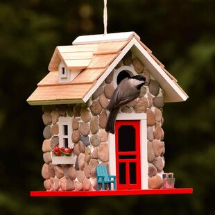 Children love Curvy Birdies birdhouses for outdoors. Rustic Wooden Birdhouse or fairy house bluebird bird houses or for outside outdoor nesting box mount on pole or hang from tree 