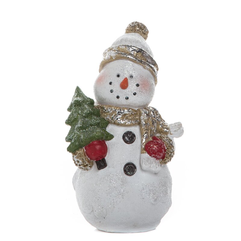 The Holiday Aisle Large Resin Snowman Figurine & Reviews | Wayfair.ca