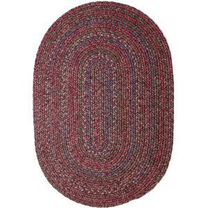 Burgundy/Red Indoor/Outdoor Area Rug