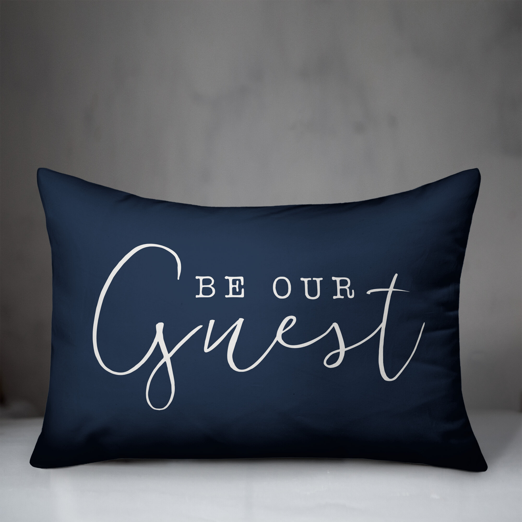 be our guest throw pillow