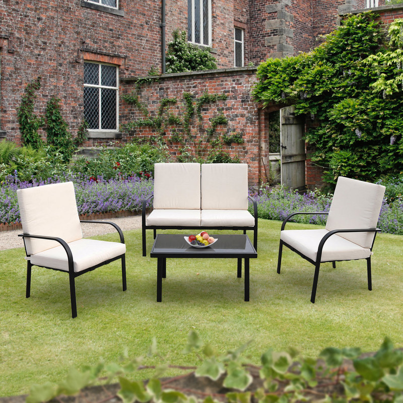 SunTime Outdoor Living Florida 4 Piece Sofa Set with ... SunTime Outdoor Living Florida 4 Piece Sofa Set with ... on Suntime Outdoor Living id=28392