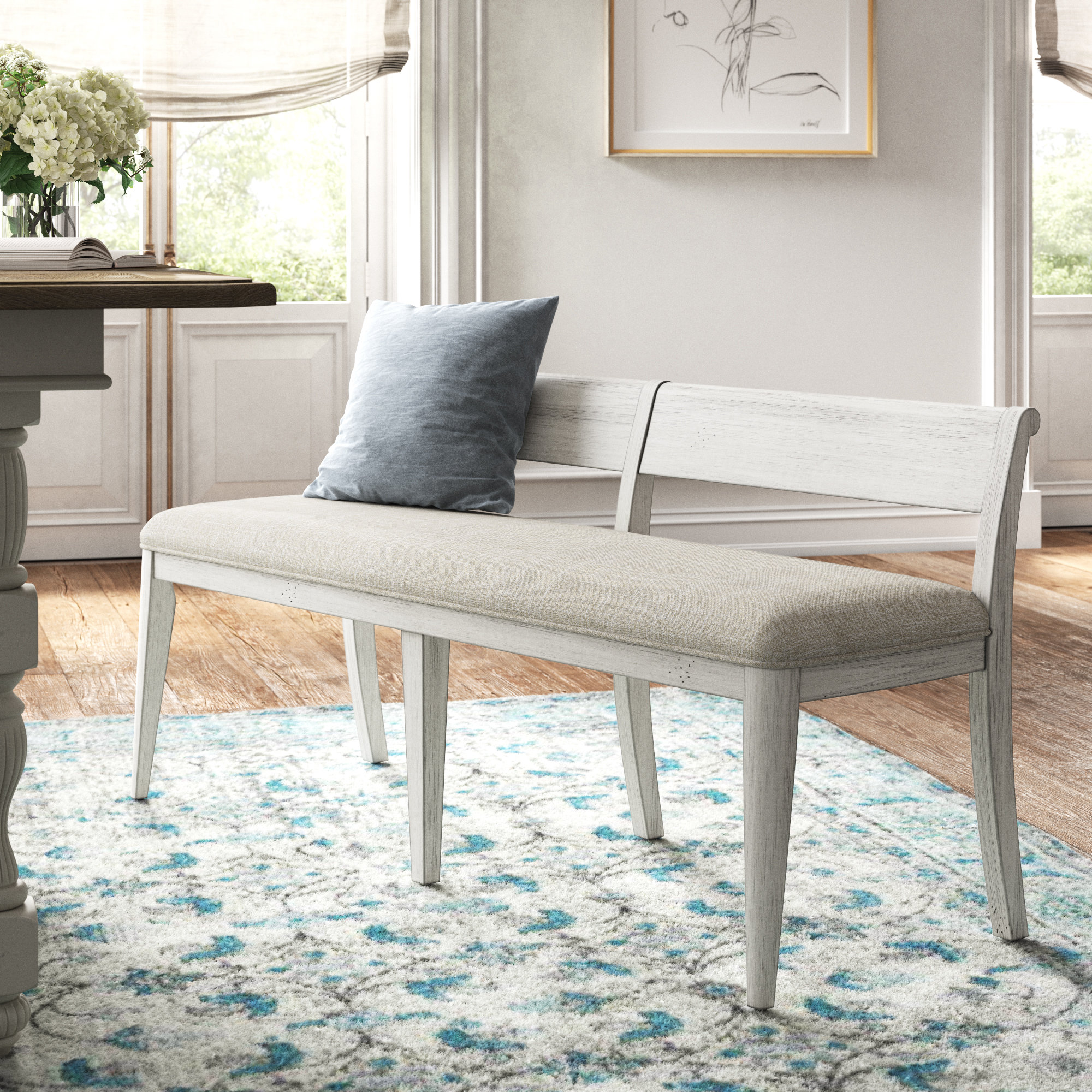 marble look dining table and chairs