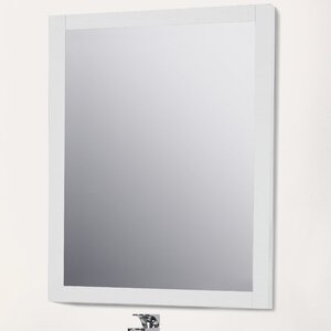 Jeremiah Rectangle Wood Wall Mirror