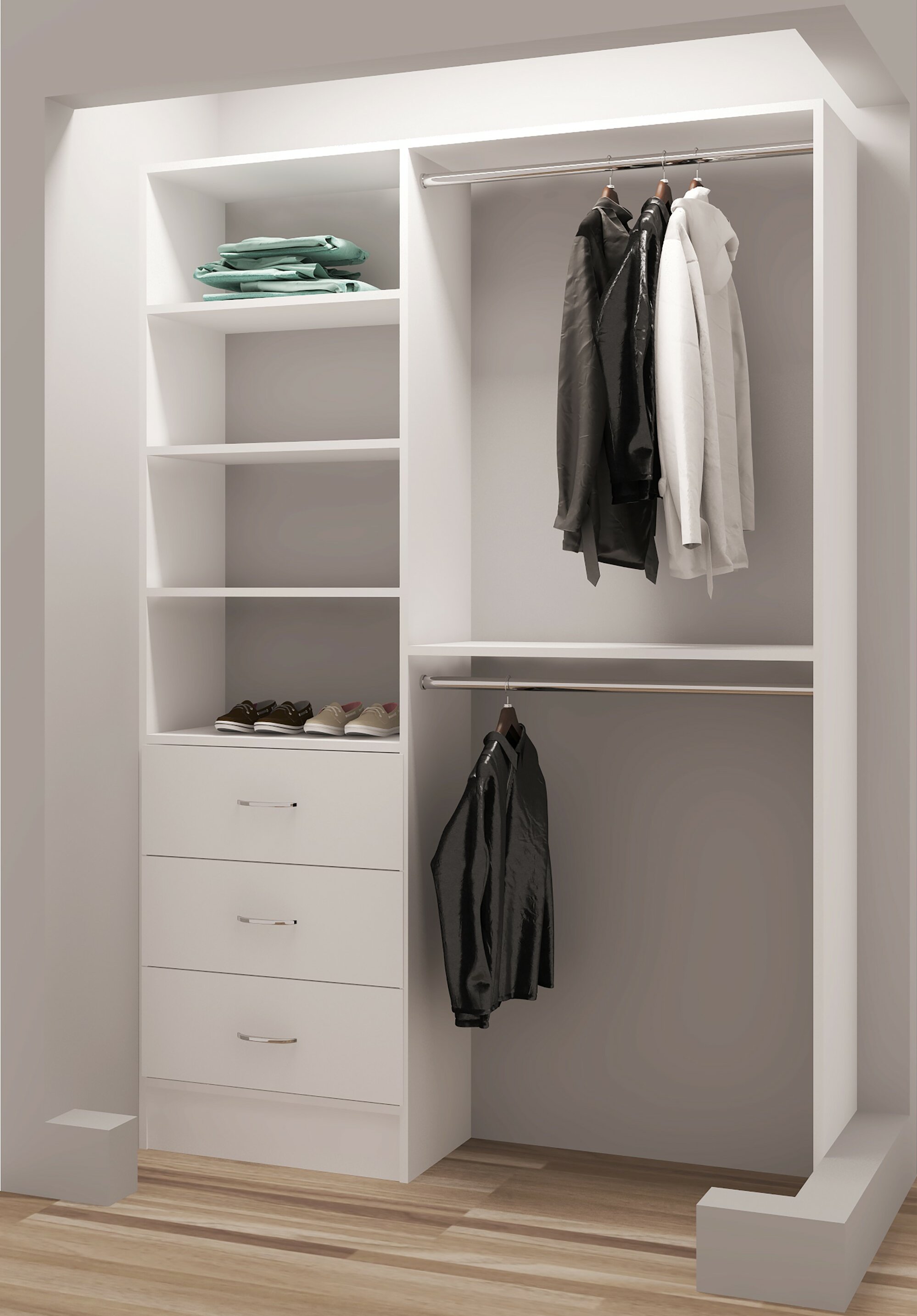 Шкаф для одежды в маленькую комнату