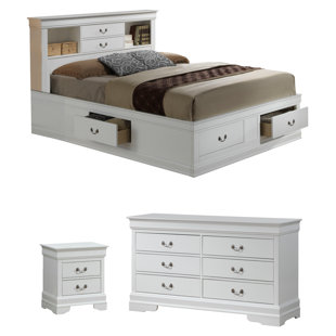 Lisle Platform Configurable Bedroom Set