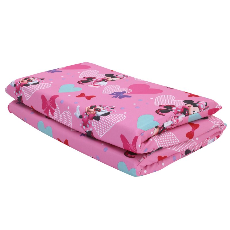 Minnie Mouse Kids Disney Nap Mat With Blanket Slumber Bags Toys Games Brilliantpala Org