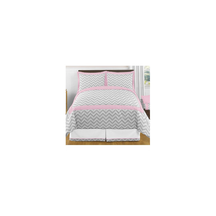 Sweet Jojo Designs Zig Zag 3 Piece Comforter Set Reviews Wayfair
