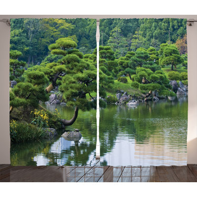 Japanese Print Curtains Wayfair