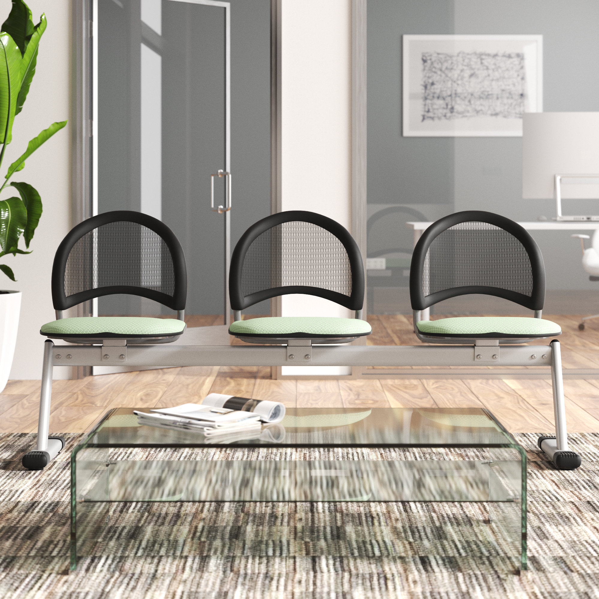 Sage Green OFM Stars Caf/é Chair
