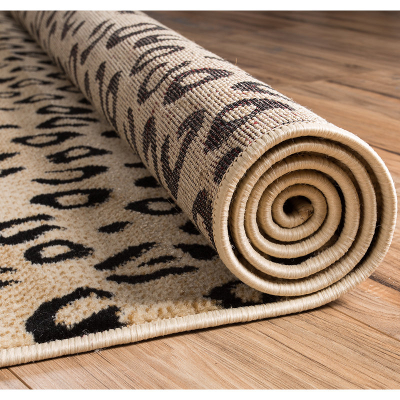 Well Woven Dulcet Leopard Animal Print 31 In X 20 In Indoor Only