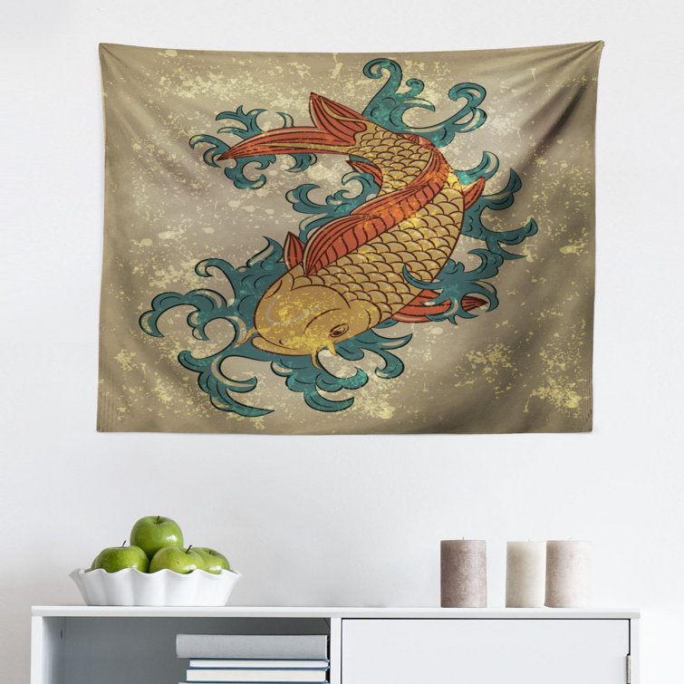 Koi Carp Duvets & Koi Carp Wall Art Lampshades Ideal To Match Koi Carp Cushions 