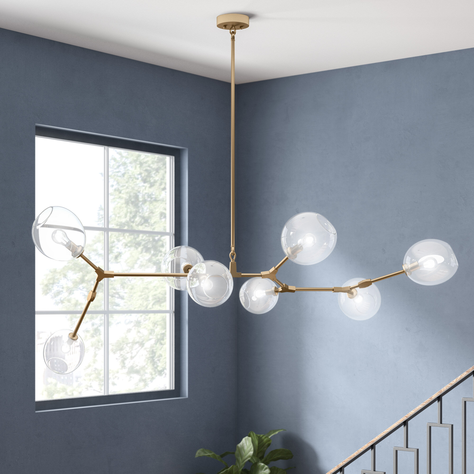 trendy chandeliers