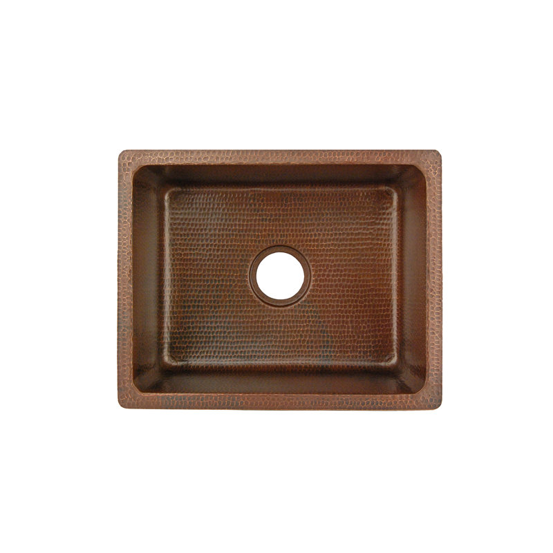 Premier Copper Products 20 L X 16 W Undermount Kitchen Sink Reviews Wayfair