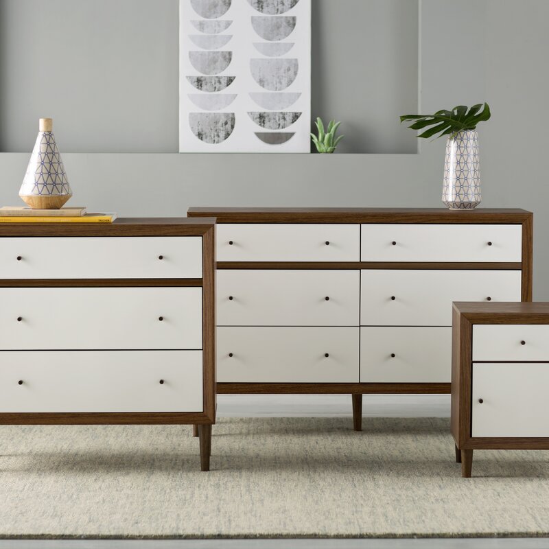 Foundstone Adelia 6 Drawer Double Dresser Reviews Wayfair