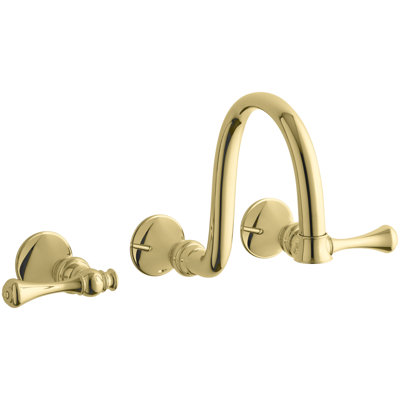 Kohler Revival Wall Mount Bathroom Sink Faucet Trim With