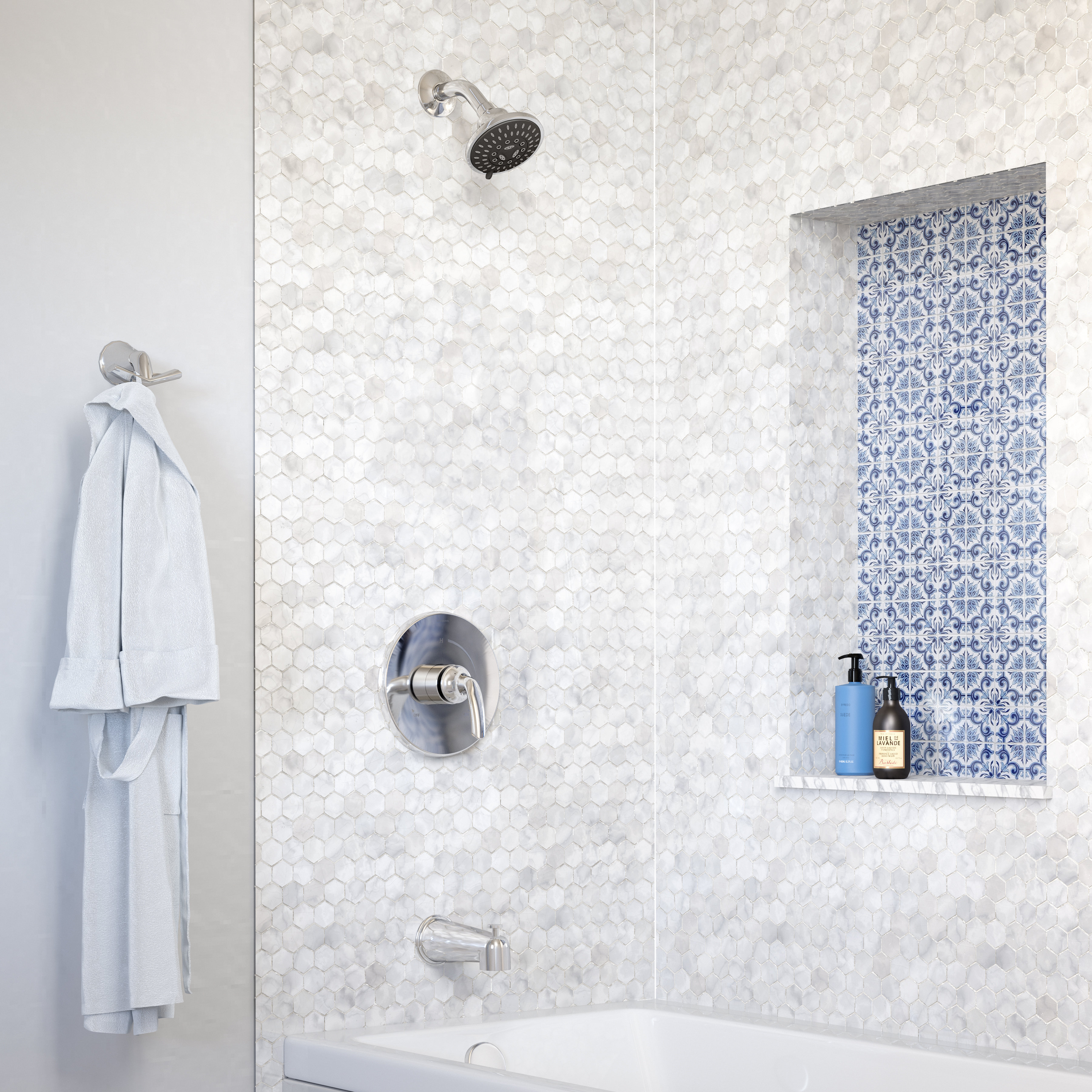 Symmons S-5502-TRM Elm Tub /& shower trim Chrome
