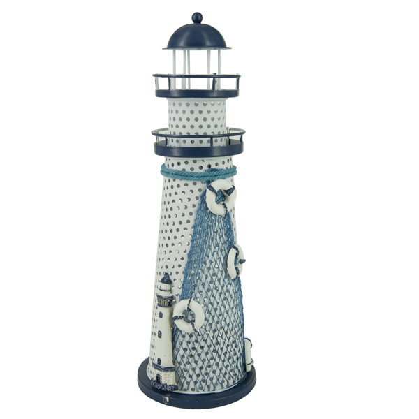 lighthouse table lamp with night light