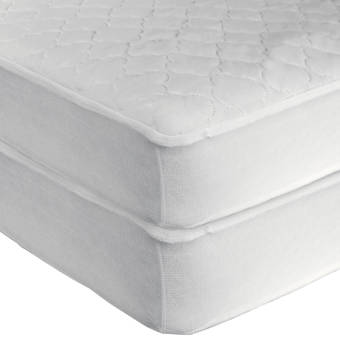 sealy waterproof crib mattress pad