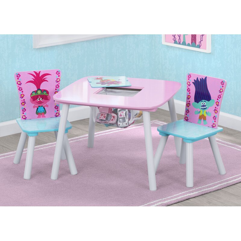 delta children kids chair set and table