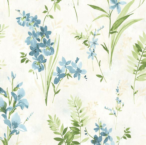 Brewster Home Fashions Rosemore 33 X 5 Henrietta Watercolor Wallpaper Roll Wayfair