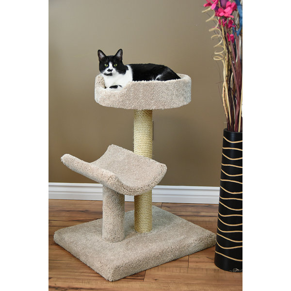 Prestige Cat Trees 33 Prestige Kitty Condo Cat Tree Reviews Wayfair