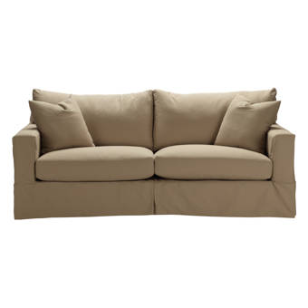 Winston Porter Gefion 65 Square Arms Loveseat Wayfair