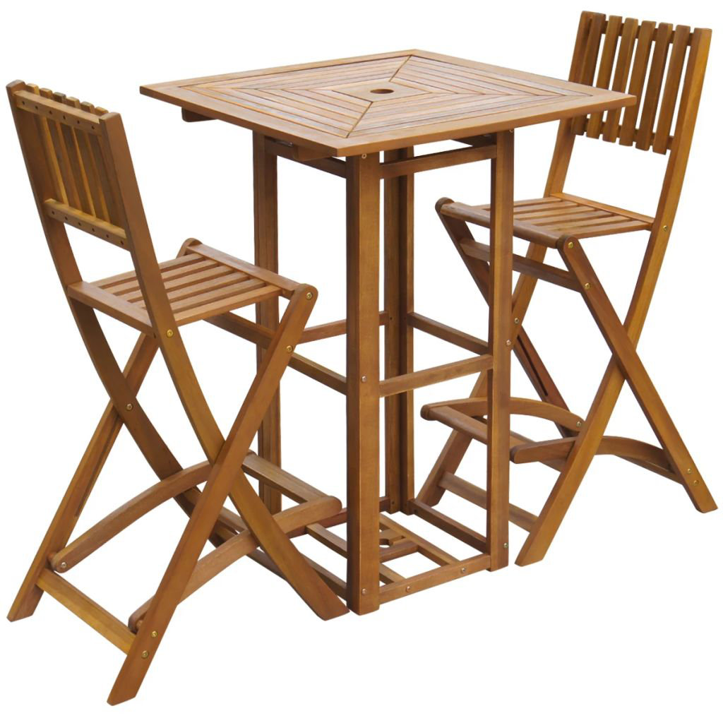 Rosecliff Heights Lyra 3 Piece Dining Set Wayfair