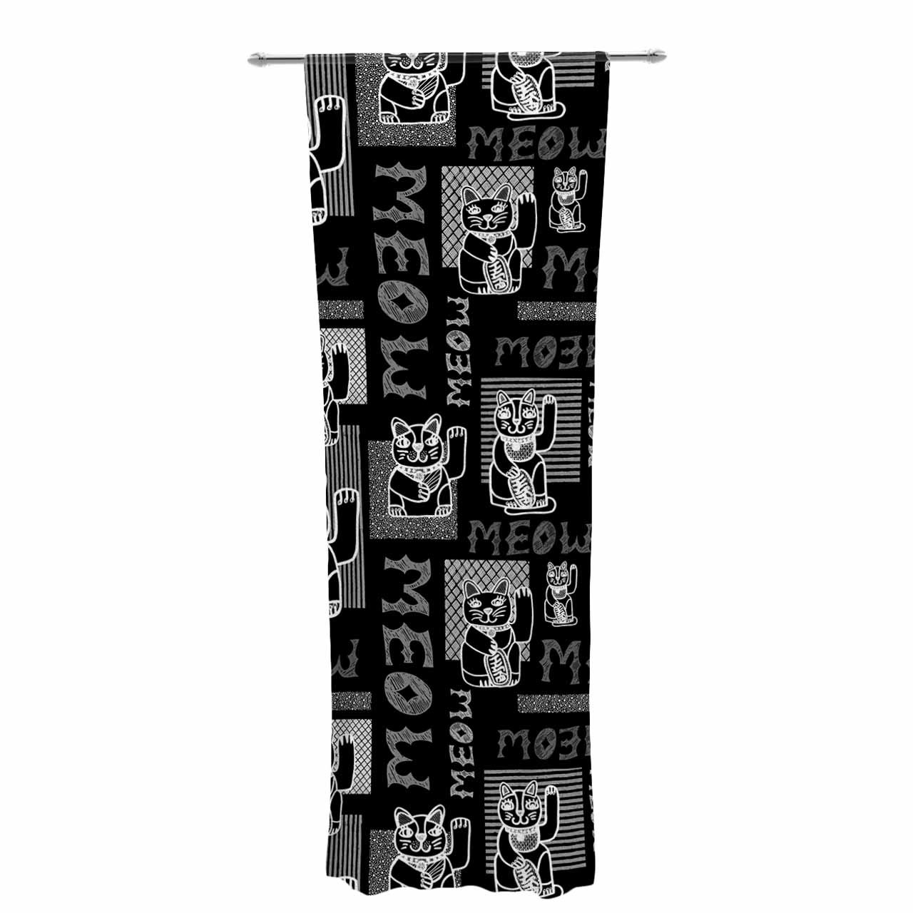 East Urban Home Jane Smith Meow Repeat Decorative Graphic Print