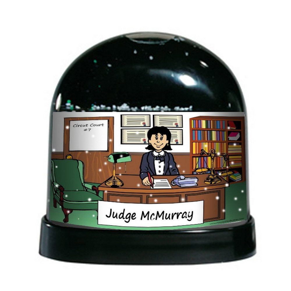 The Holiday Aisle® Ntt Cartoon Caricature Female Lawyer Snow Globe | Wayfair The Holiday Aisle® Ntt Cartoon Caricature Female Lawyer Snow Globe | Wayfair