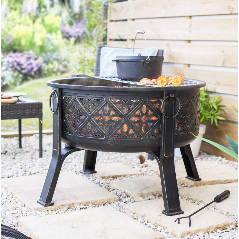 Garten Living Feuerschale Danny &amp; Bewertungen Wayfair.de