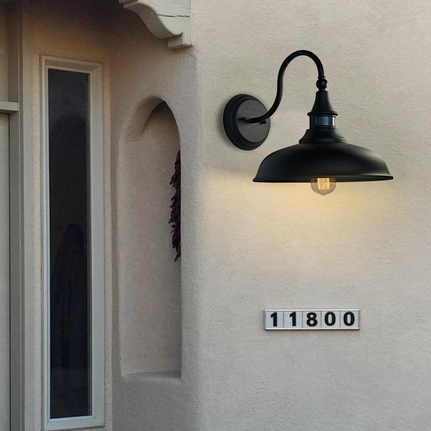 Gracie Oaks Landershire 1 Light Armed Sconce Wayfair