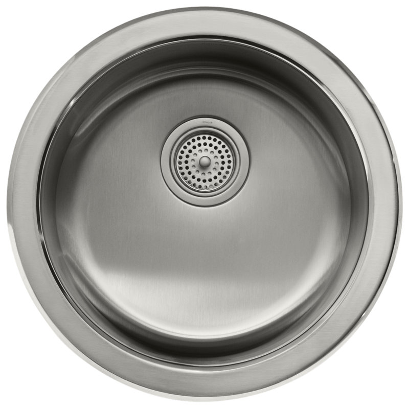 Kohler Undertone Lyric 18 3 8 Diameter X 7 5 8 Top Mount Under