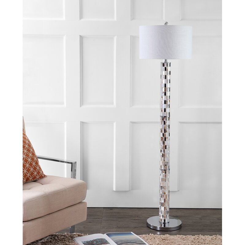 seashell floor lamp