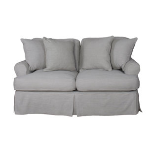 Go to store & view more images August Grove Callie Slipcovered Loveseat