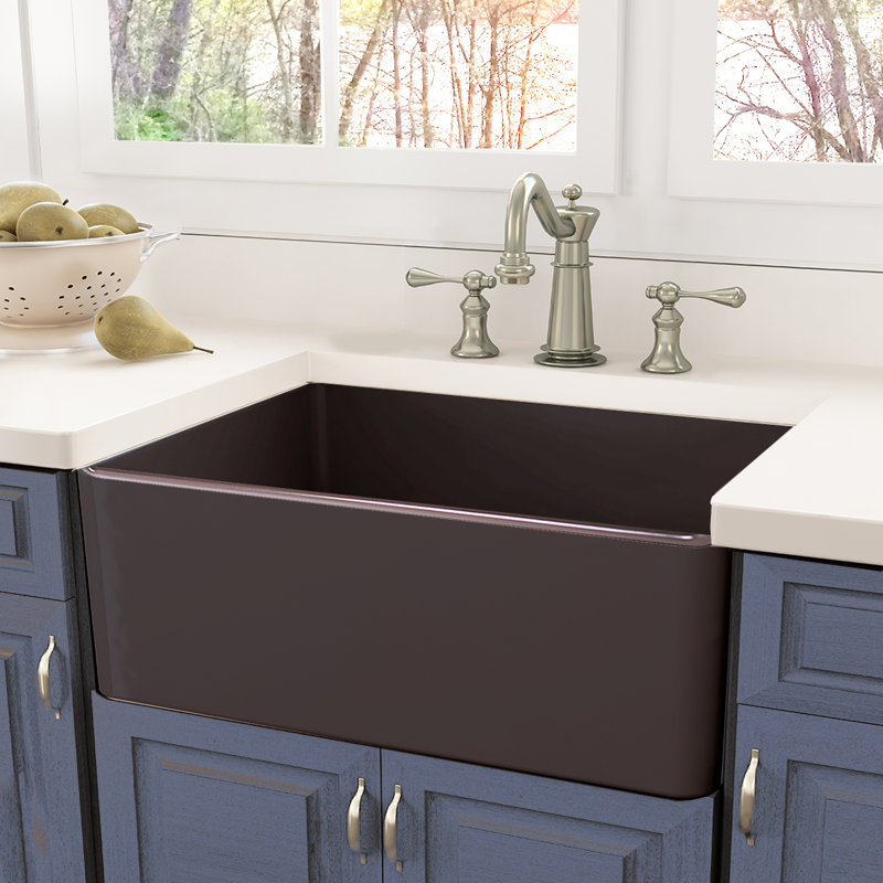 Nantucket Sinks Cape 30.25" x 18" Farmhouse/Apron Kitchen ...