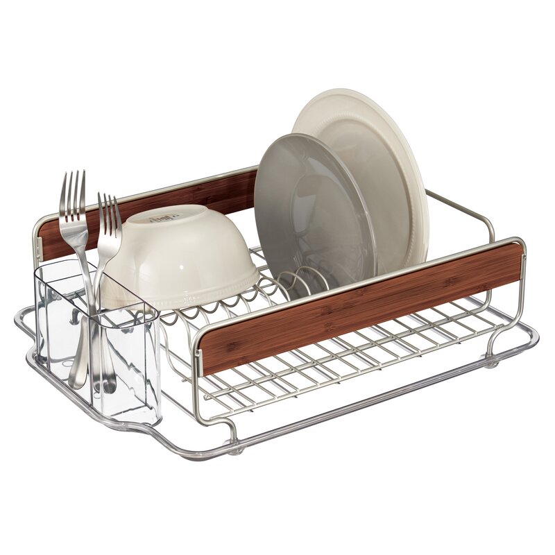 Chris Stainless Steel Countertop Dish Rack Reviews Joss Main