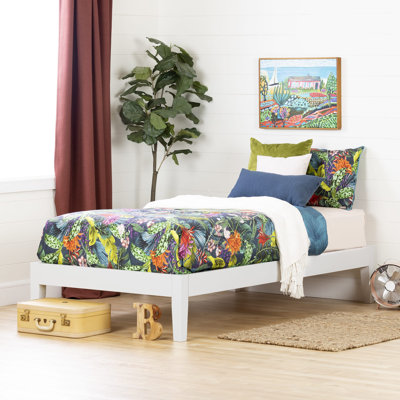 Vito Solid Wood Platform Bed King 