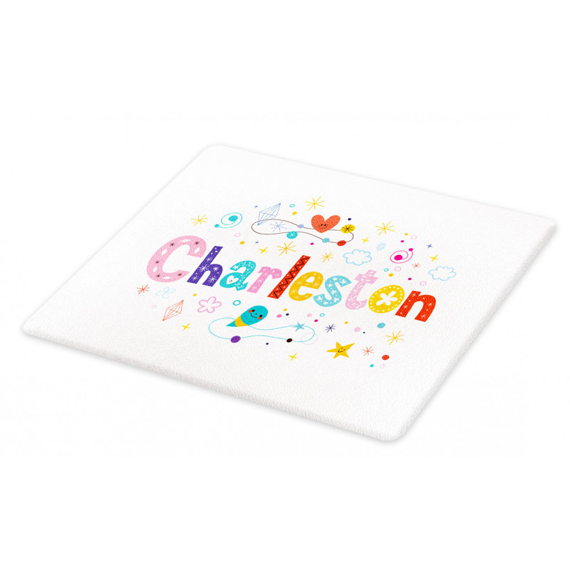 East Urban Home Ambesonne Charleston Cutting Board Ornamental