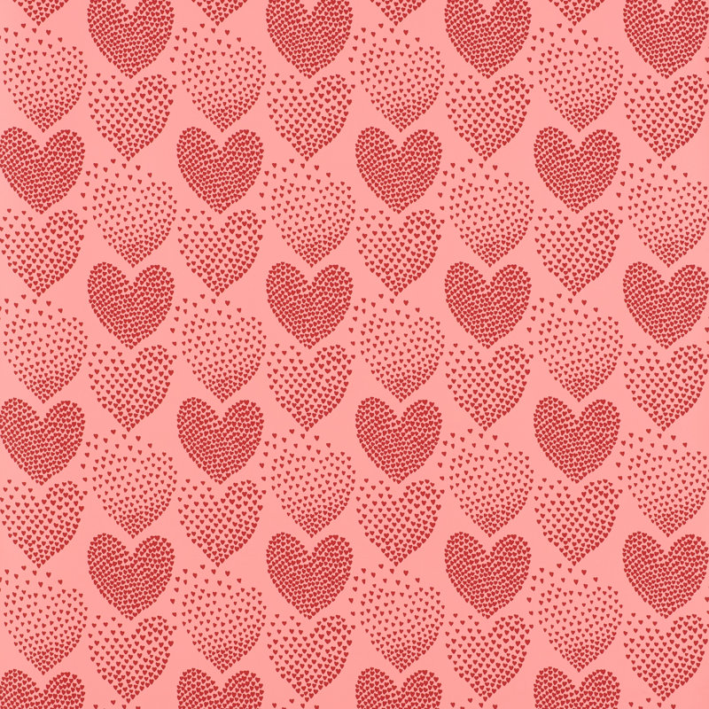 Schumacher Heart Of Hearts 16 5 L X 27 W Wallpaper Roll Wayfair