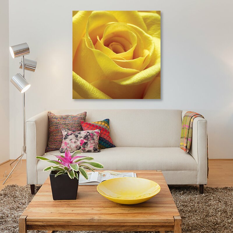 Yellow Rose flower Wall Art - Yellow Rose by Photoinc Studio - Photograph