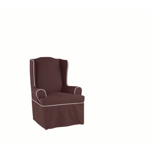 Monaco Tailored T-Cushion Wingback Slipcover