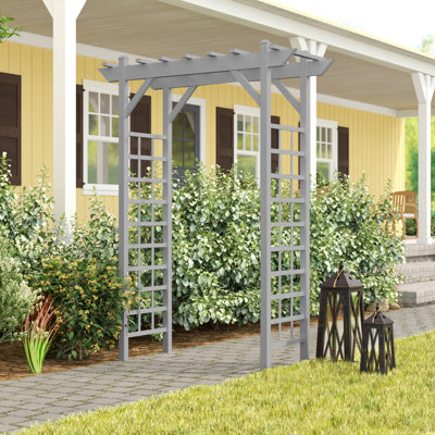 Providence 64" W x 22" D Vinyl Arbor