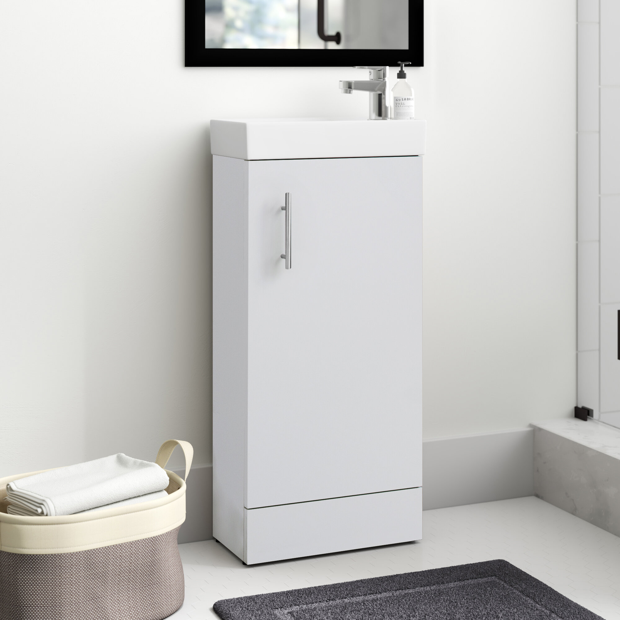 Zipcode Design Darren 400mm Free Standing Vanity Unit Reviews Wayfaircouk