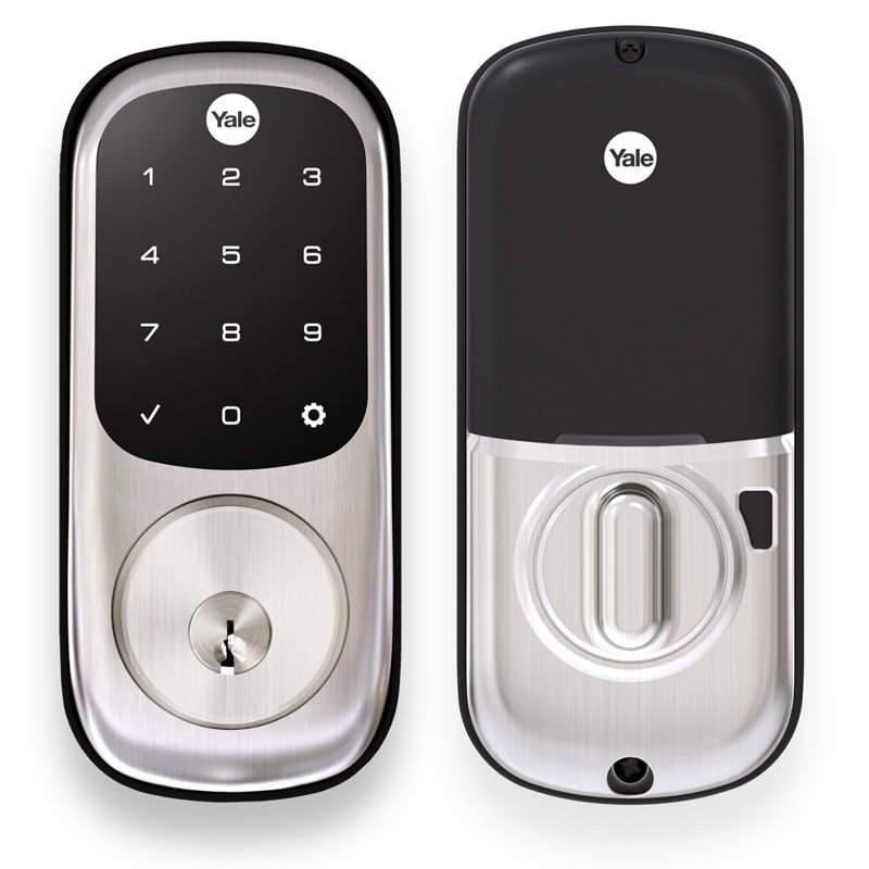 Yale Real Living Assure Touchscreen Deadbolt With Zigbee Wayfair