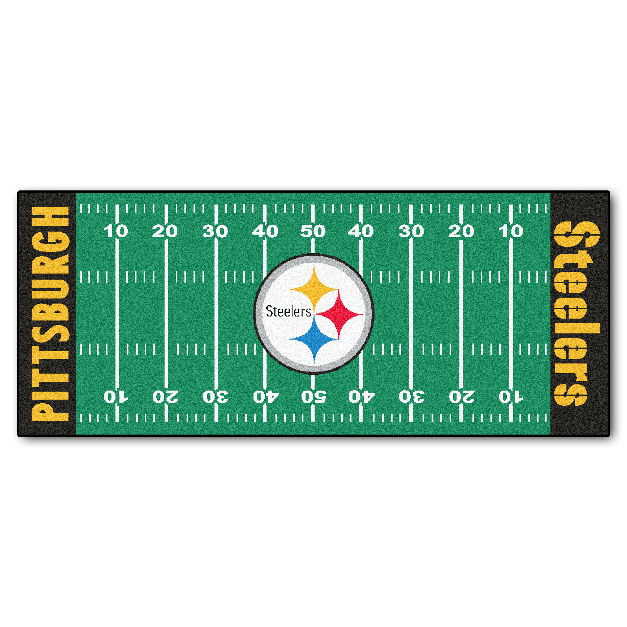 Fanmats Nfl Pittsburgh Steelers Football Field Runner Reviews Wayfair