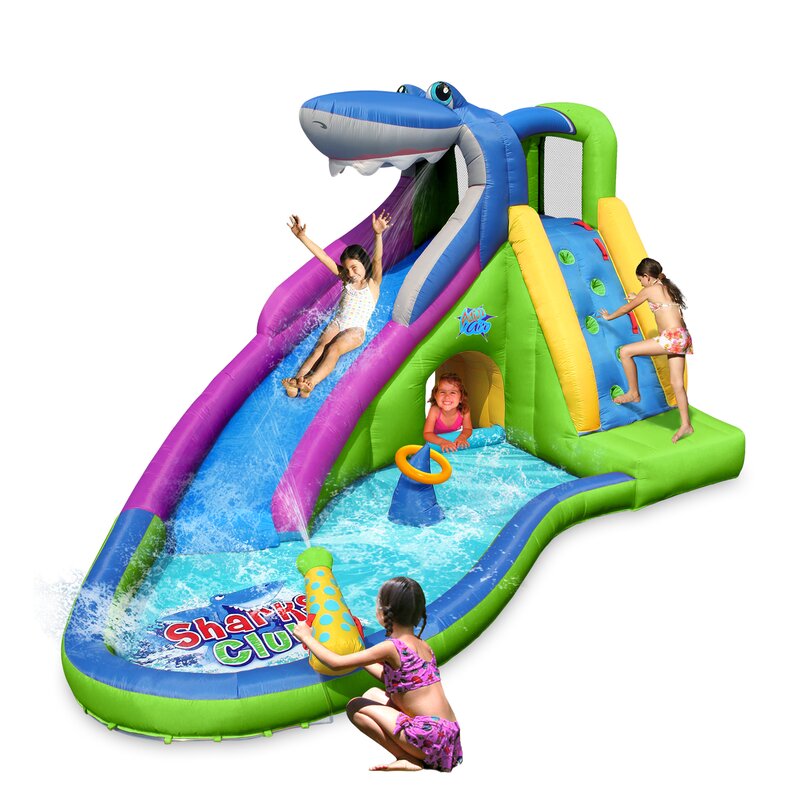 fisher price inflatable water slide